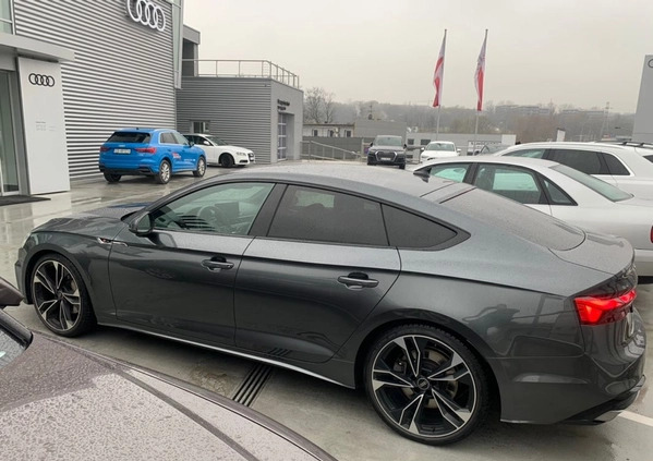 Audi A5 cena 164000 przebieg: 105000, rok produkcji 2021 z Biała małe 67